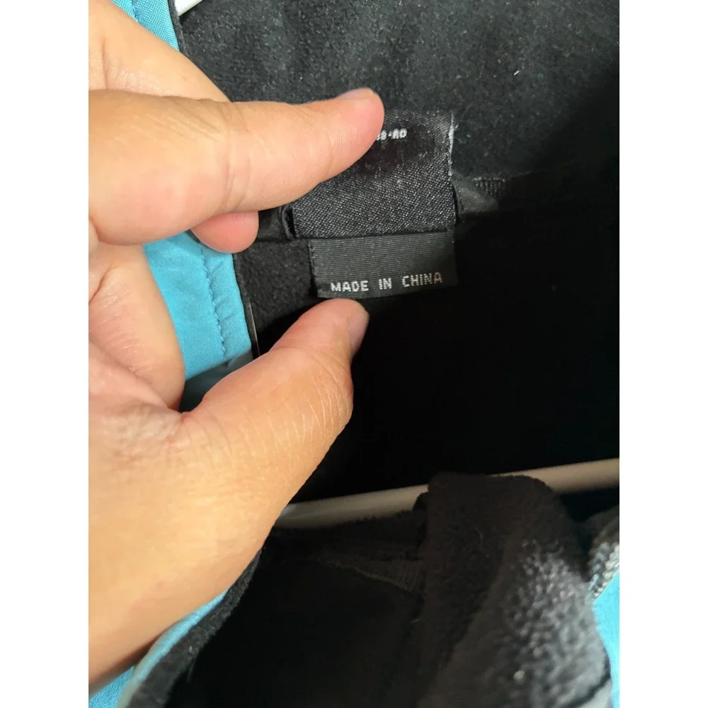 The North Face Summit Series Windstopper Softshell Jacket Blue Black XXL